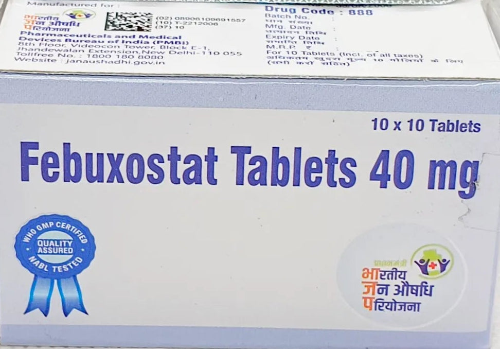 Febuxostat Tablets 40mg