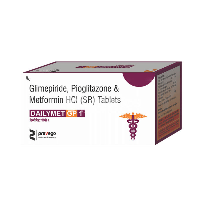 DAILYMET GP1 TAB 1*10