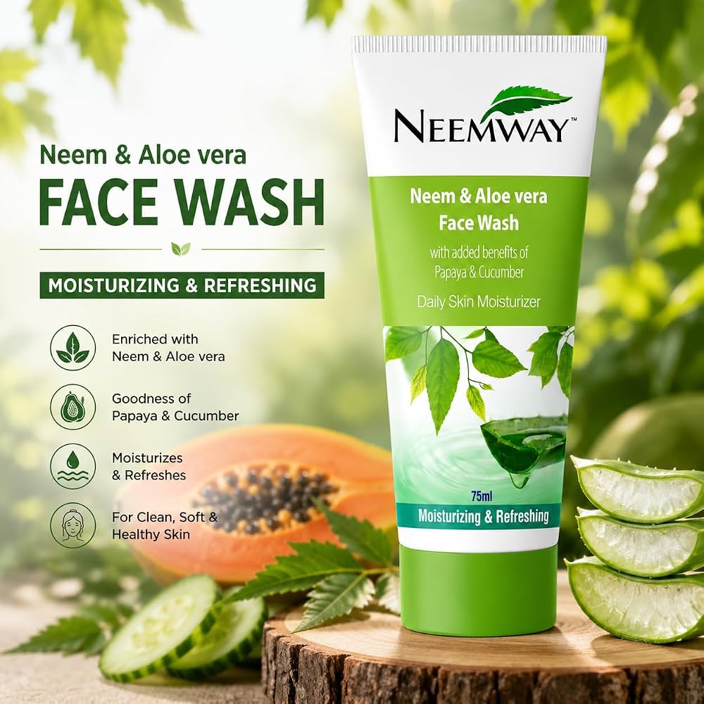 NEEM & ALOE VERA FACE WASH 1*1