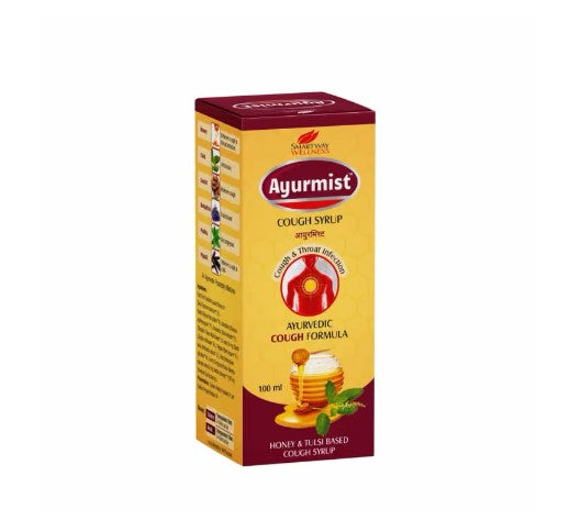 Ayurmist Cough Syrup – Ayurvedic Herbal Syrup with Honey, Tulsi & Traditional Herbs