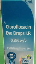 Ciprofloxacin Eye Drops IP 0.3% w/v