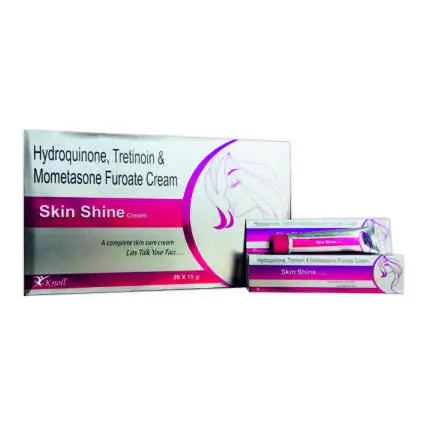 Skin Shine Cream – Hydroquinone 2% + Tretinoin 0.025% + Mometasone 0.1% for Pigmentation