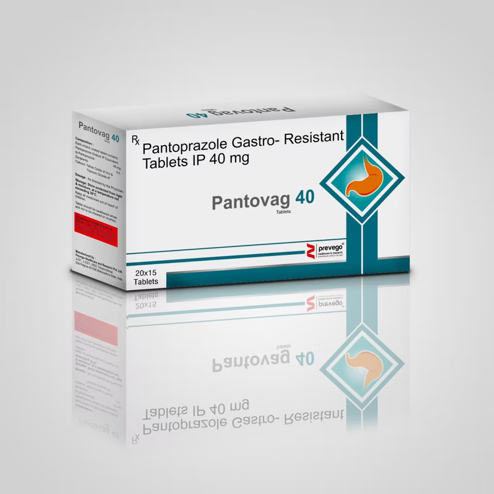 PANTOVAG 40MG TAB 1*15