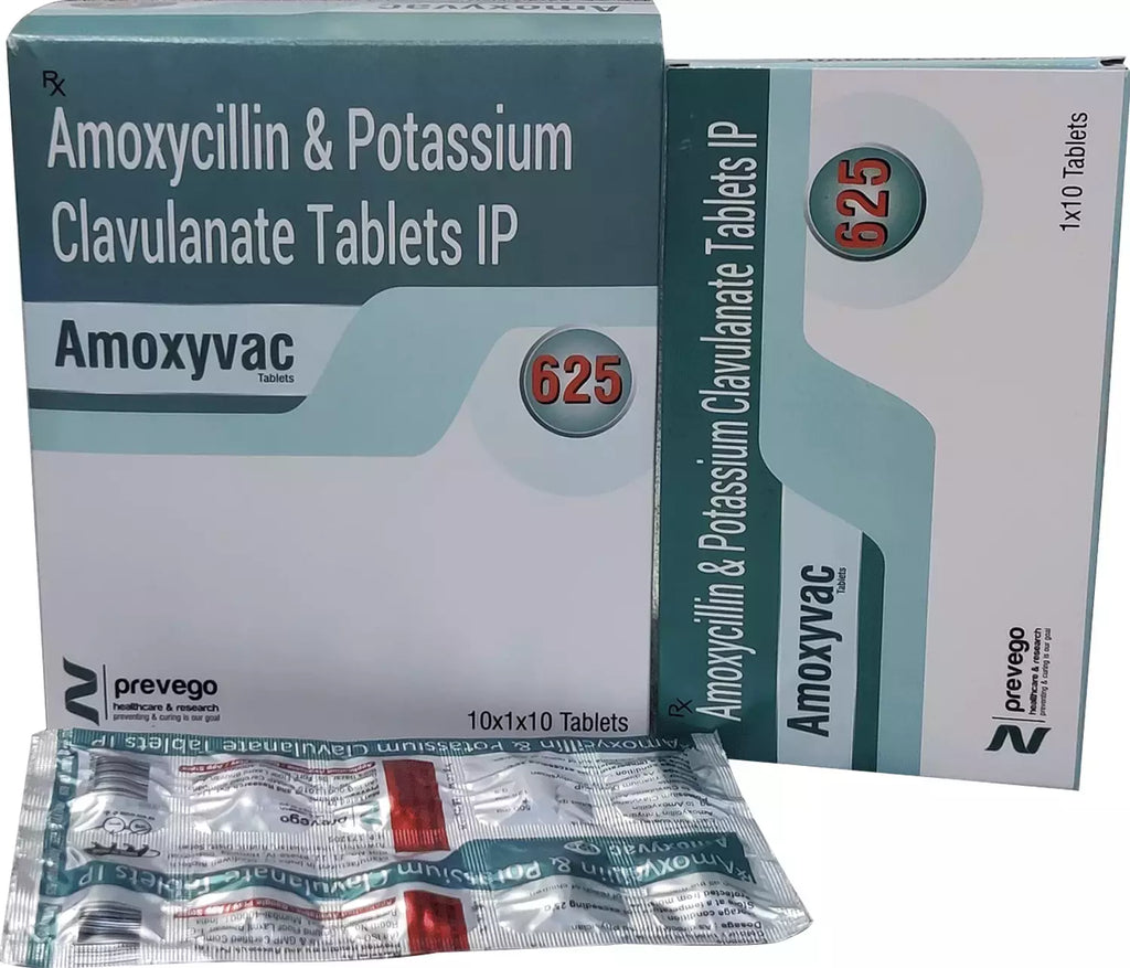 AMOXYVAC 625 TAB 1*10