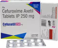 CEFUXETIL 250 TAB 1*10