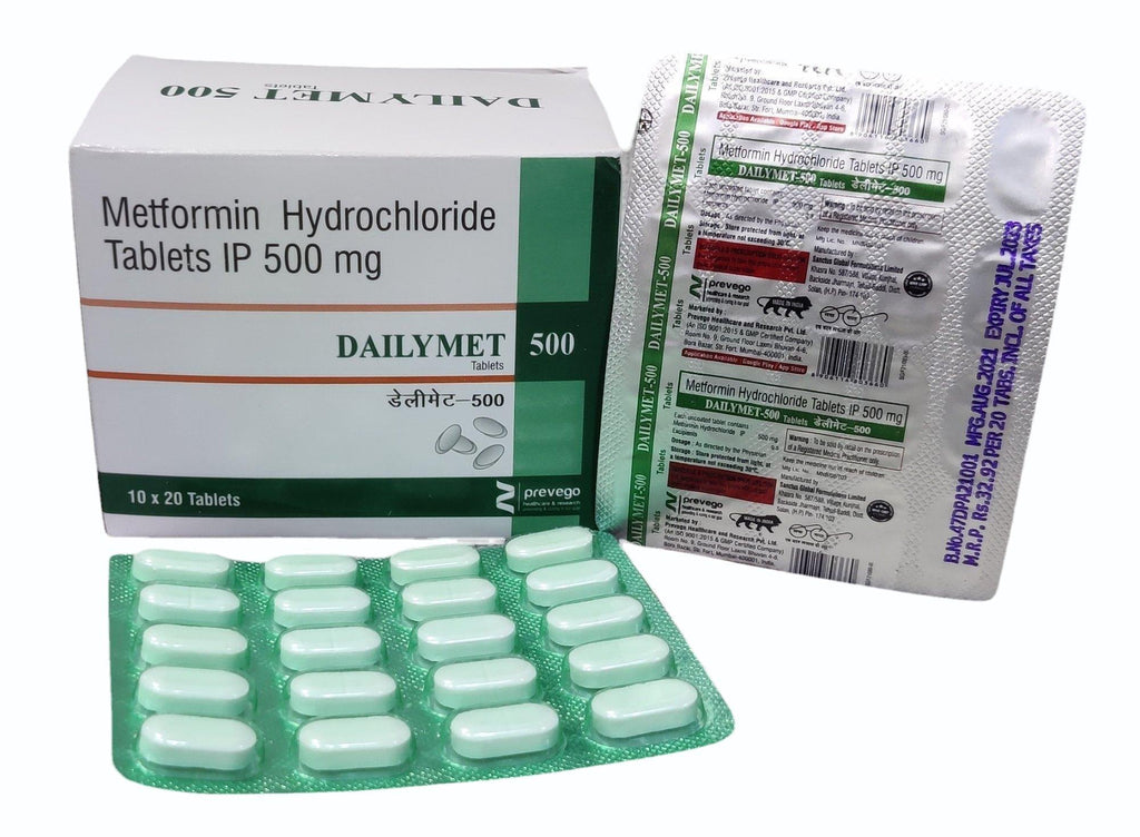 DAILYMET 500 TAB 1*20