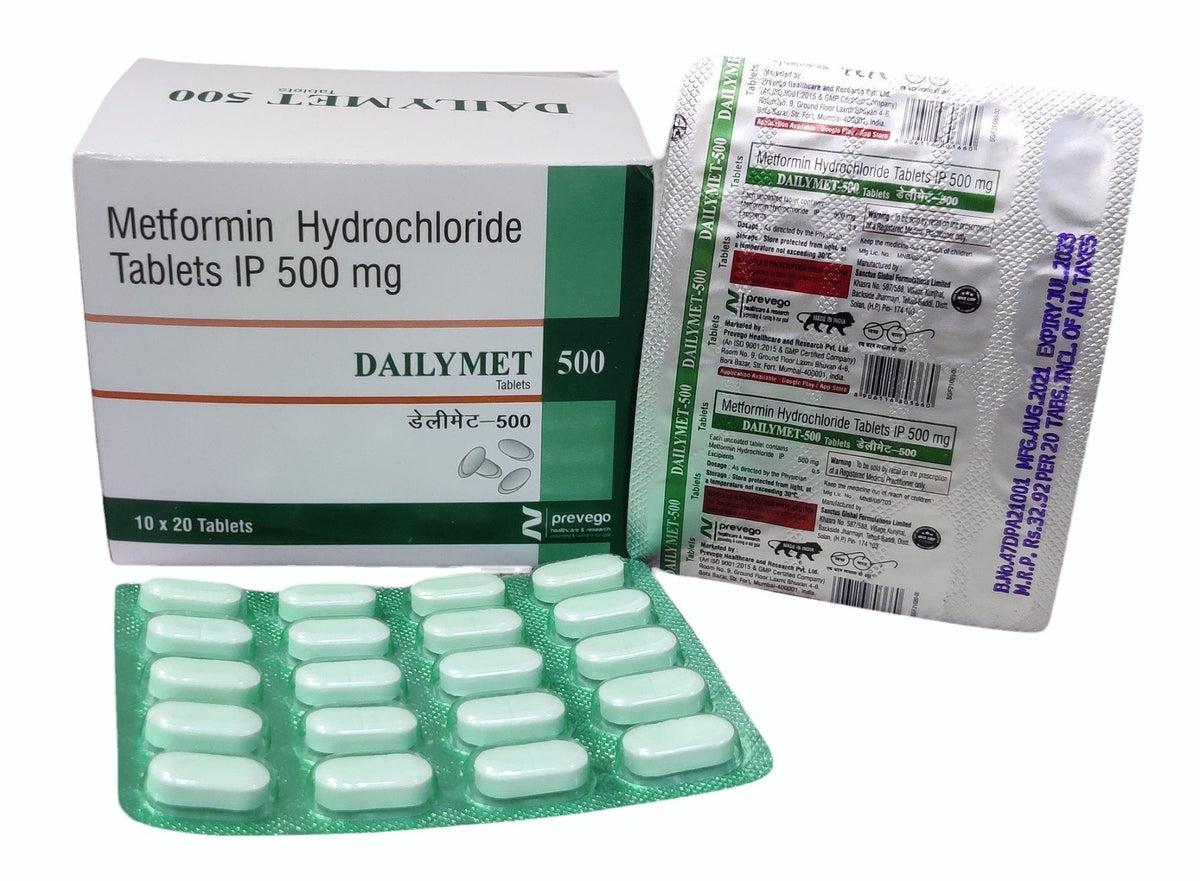 DAILYMET 500 TAB 1*20