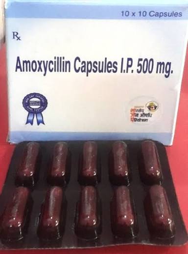 Amoxycillin Capsules IP 500mg