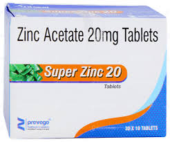 SUPER ZINC 20 TAB 1*10