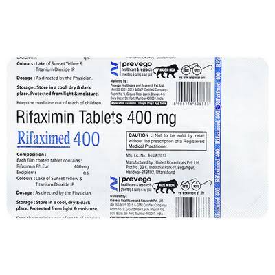 RIFAXIMED 400 TAB 1*10