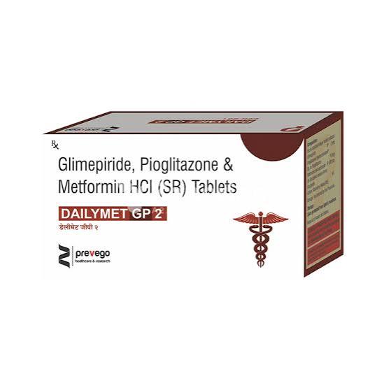 DAILYMET GP2 TAB 1*10