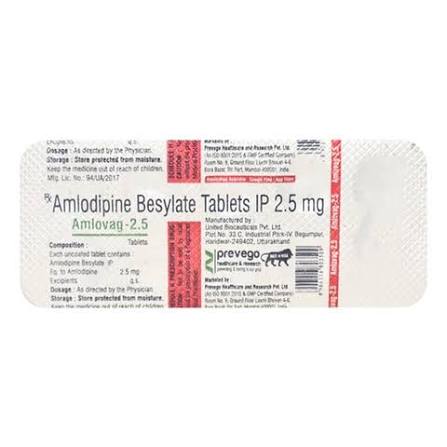AMLOVAG 2.5 TAB 1*10