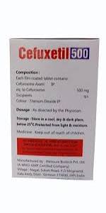 CEFUXETIL 500 TAB 1*10