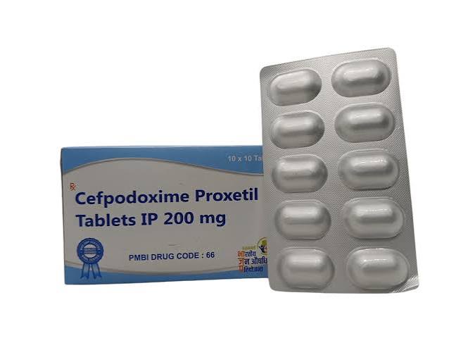 Cefpodoxime Tablets IP 200 mg