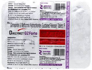 DAILYMET G2 FORTE TAB 1*10