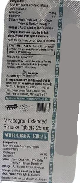 MIRABEN ER 25 TAB 1*10